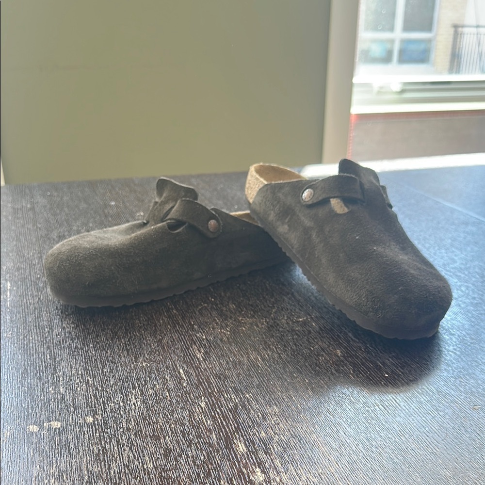 Birkenstock Boston Clogs Mocha size M 13/ EU 46